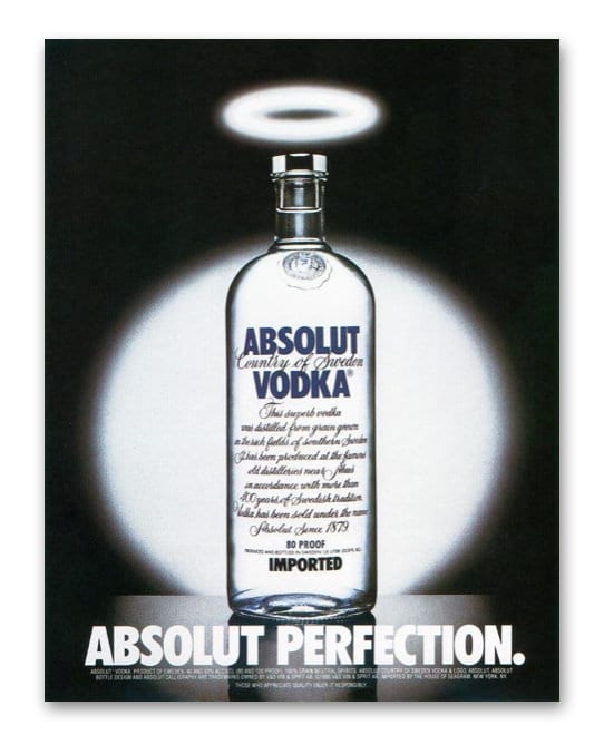 Absolut Vodka – The Bottle Campaign