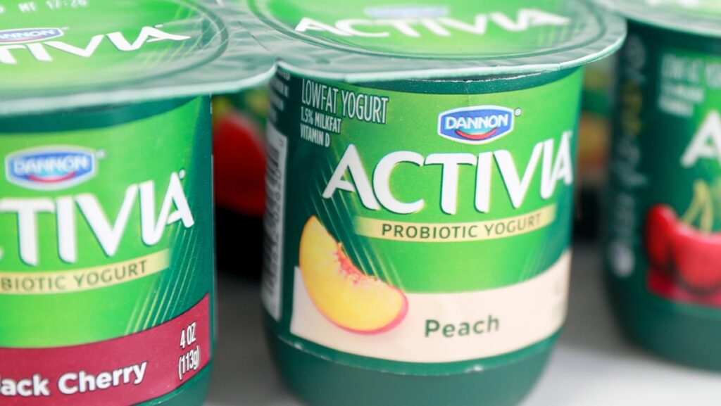 Activia Yogurt With Regulates Digestion Claims