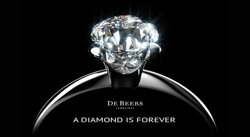 De Beers – “A Diamond Is Forever”