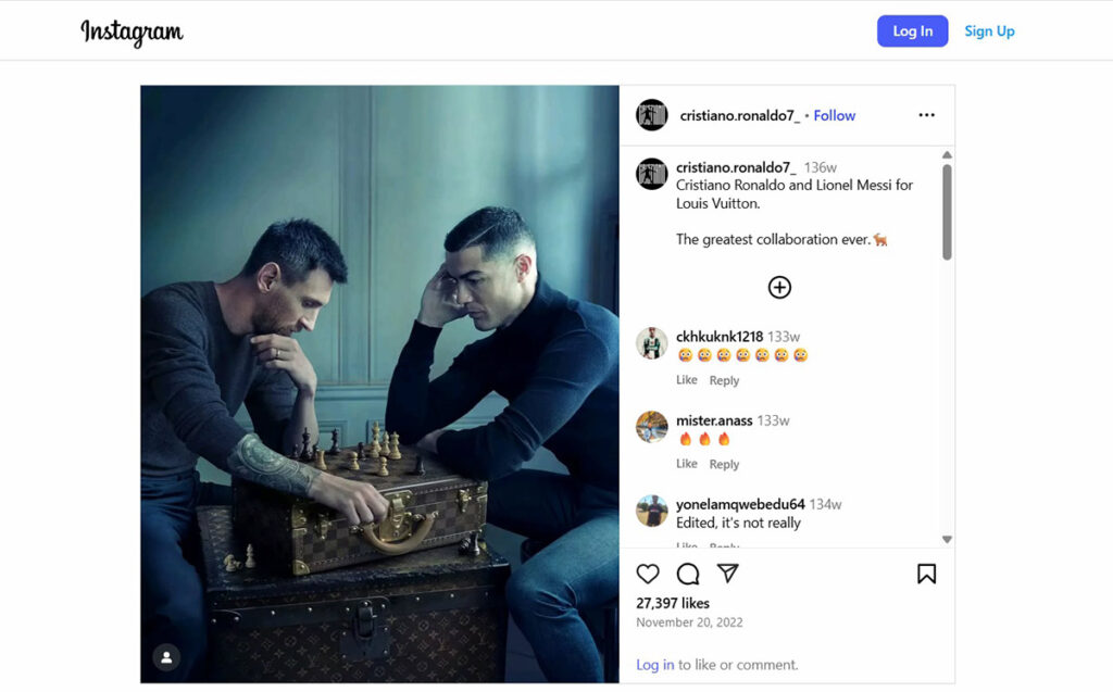 Influencer Ad Example