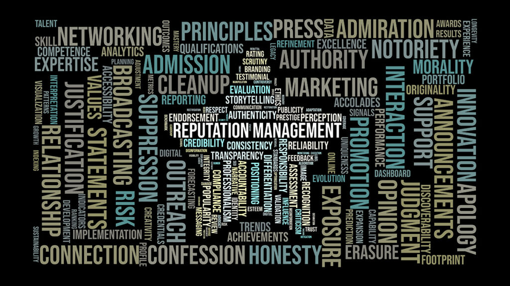 Trust and Transparency words